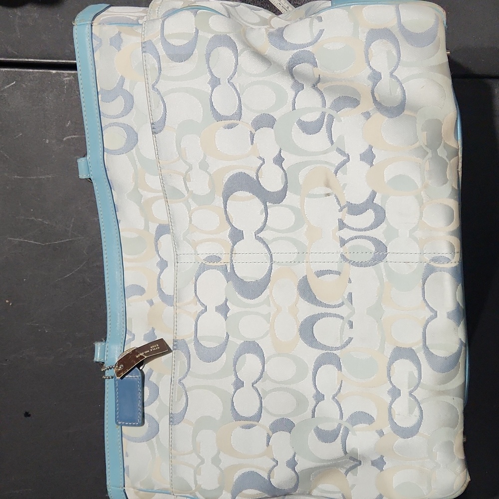 Coach Signature Diaper Bag - Picture 2 of 16